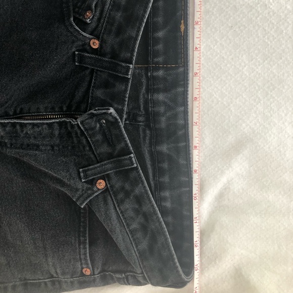 COPY - Levi faded black jeans. Wide leg. - Picture 8 of 10